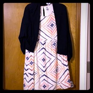 Old Navy dress/sweater duo